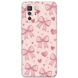 Gramaphone Poco X3 Gt Uyumlu Kurdele Desenli Telefon Kılıfı + Ekran Koruyucu - 5802