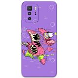 Gramaphone Poco X3 Gt Uyumlu Sünger Bob Desenli Telefon Kılıfı + Ekran Koruyucu - 5939