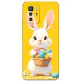 Gramaphone Poco X3 Gt Uyumlu Tavşan Desenli Telefon Kılıfı + Ekran Koruyucu - 5806