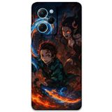 Gramaphone Poco x5 Pro ile Uyumlu Anime Desenli Telefon Kılıfı + Ekran Koruyucu - 5745