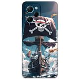Gramaphone Poco x5 Pro ile Uyumlu Anime Desenli Telefon Kılıfı + Ekran Koruyucu - 5752