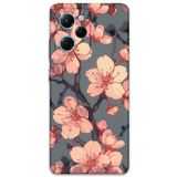 Gramaphone Poco x5 Pro ile Uyumlu Çiçek Desenli Telefon Kılıfı + Ekran Koruyucu - 5801