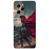 Gramaphone Poco x5 Pro ile Uyumlu Retro Desenli Telefon Kılıfı + Ekran Koruyucu - 5834
