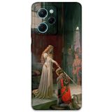 Gramaphone Poco x5 Pro ile Uyumlu Retro Desenli Telefon Kılıfı + Ekran Koruyucu - 5835