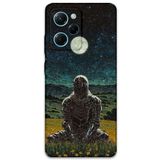 Gramaphone Poco x5 Pro ile Uyumlu Retro Desenli Telefon Kılıfı + Ekran Koruyucu - 5844