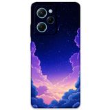 Gramaphone Poco x5 Pro ile Uyumlu Uzay Desenli Telefon Kılıfı + Ekran Koruyucu - 5867