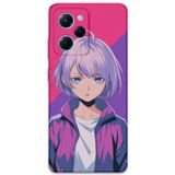 Gramaphone Poco X5 Pro Uyumlu Anime Desenli Telefon Kılıfı + Ekran Koruyucu - 5742