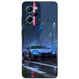 Gramaphone Poco X5 Pro Uyumlu Araba Desenli Telefon Kılıfı + Ekran Koruyucu - 5767