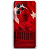 Gramaphone Poco X5 Pro Uyumlu Atatürk Desenli Telefon Kılıfı + Ekran Koruyucu - 5848
