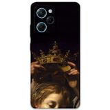 Gramaphone Poco X5 Pro Uyumlu Retro Desenli Telefon Kılıfı + Ekran Koruyucu - 5833