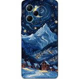Gramaphone Poco X5 Pro Uyumlu Uzay Desenli Telefon Kılıfı + Ekran Koruyucu - 5857