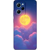 Gramaphone Poco X5 Pro Uyumlu Uzay Desenli Telefon Kılıfı + Ekran Koruyucu - 5869