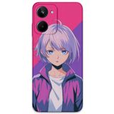 Gramaphone Realme 10 4G ile Uyumlu Anime Desenli Telefon Kılıfı + Ekran Koruyucu - 5742
