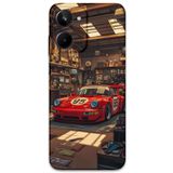 Gramaphone Realme 10 4G ile Uyumlu Araba Desenli Telefon Kılıfı + Ekran Koruyucu - 5759