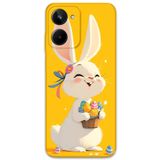 Gramaphone Realme 10 4G ile Uyumlu Tavşan Desenli Telefon Kılıfı + Ekran Koruyucu - 5807