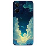 Gramaphone Realme 10 4G ile Uyumlu Uzay Desenli Telefon Kılıfı + Ekran Koruyucu - 5868