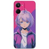 Gramaphone Realme 10 4G Uyumlu Anime Desenli Telefon Kılıfı + Ekran Koruyucu - 5742