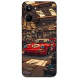 Gramaphone Realme 10 4G Uyumlu Araba Desenli Telefon Kılıfı + Ekran Koruyucu - 5759