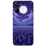 Gramaphone Realme 10 4G Uyumlu Çiçek Desenli Telefon Kılıfı + Ekran Koruyucu - 5797