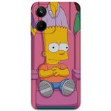 Gramaphone Realme 10 4G Uyumlu Çizgi Film Desenli Telefon Kılıfı + Ekran Koruyucu - 5820