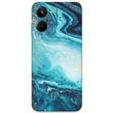 Gramaphone Realme 10 4G Uyumlu Mermer Desenli Telefon Kılıfı + Ekran Koruyucu - 5818