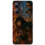 Gramaphone Realme 10 Pro Plus ile Uyumlu Anime Desenli Telefon Kılıfı + Ekran Koruyucu - 5744