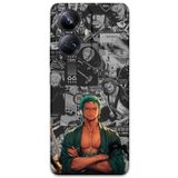 Gramaphone Realme 10 Pro Plus ile Uyumlu Anime Desenli Telefon Kılıfı + Ekran Koruyucu - 5756