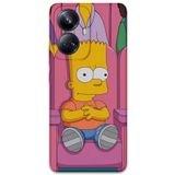 Gramaphone Realme 10 Pro Plus ile Uyumlu Çizgi Film Desenli Telefon Kılıfı + Ekran Koruyucu - 5820