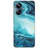 Gramaphone Realme 10 Pro Plus ile Uyumlu Mermer Desenli Telefon Kılıfı + Ekran Koruyucu - 5818