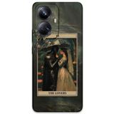 Gramaphone Realme 10 Pro Plus ile Uyumlu Retro Desenli Telefon Kılıfı + Ekran Koruyucu - 5846