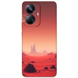 Gramaphone Realme 10 Pro Plus ile Uyumlu Uzay Desenli Telefon Kılıfı + Ekran Koruyucu - 5859
