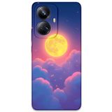 Gramaphone Realme 10 Pro Plus ile Uyumlu Uzay Desenli Telefon Kılıfı + Ekran Koruyucu - 5869