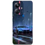 Gramaphone Realme 10 Pro Plus Uyumlu Araba Desenli Telefon Kılıfı + Ekran Koruyucu - 5767