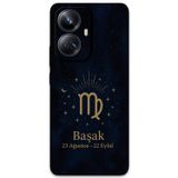 Gramaphone Realme 10 Pro Plus Uyumlu Başak Burcu Desenli Telefon Kılıfı + Ekran Koruyucu - 5773