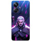 Gramaphone Realme 10 Pro Plus Uyumlu Geralt Desenli Telefon Kılıfı + Ekran Koruyucu - 5826