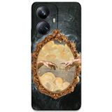 Gramaphone Realme 10 Pro Plus Uyumlu Retro Desenli Telefon Kılıfı + Ekran Koruyucu - 5836