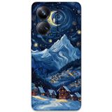 Gramaphone Realme 10 Pro Plus Uyumlu Uzay Desenli Telefon Kılıfı + Ekran Koruyucu - 5857