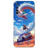 Gramaphone Realme 5i ile Uyumlu Araba Desenli Telefon Kılıfı + Ekran Koruyucu - 5764