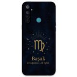 Gramaphone Realme 5i ile Uyumlu Başak Burcu Desenli Telefon Kılıfı + Ekran Koruyucu - 5773