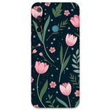 Gramaphone Realme 5i ile Uyumlu Çiçek Desenli Telefon Kılıfı + Ekran Koruyucu - 5788