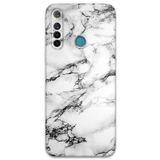 Gramaphone Realme 5i ile Uyumlu Mermer Desenli Telefon Kılıfı + Ekran Koruyucu - 5817