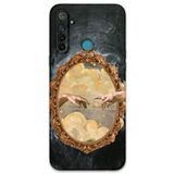 Gramaphone Realme 5i ile Uyumlu Retro Desenli Telefon Kılıfı + Ekran Koruyucu - 5836
