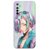Gramaphone Realme 5İ Uyumlu Anime Desenli Telefon Kılıfı + Ekran Koruyucu - 5743