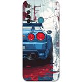 Gramaphone Realme 5İ Uyumlu Araba Desenli Telefon Kılıfı + Ekran Koruyucu - 5761