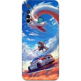 Gramaphone Realme 5İ Uyumlu Araba Desenli Telefon Kılıfı + Ekran Koruyucu - 5764
