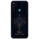 Gramaphone Realme 5İ Uyumlu Koç Burcu Desenli Telefon Kılıfı + Ekran Koruyucu - 5768