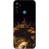 Gramaphone Realme 5İ Uyumlu Retro Desenli Telefon Kılıfı + Ekran Koruyucu - 5833