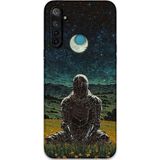 Gramaphone Realme 5İ Uyumlu Retro Desenli Telefon Kılıfı + Ekran Koruyucu - 5844