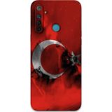 Gramaphone Realme 5İ Uyumlu Türk Bayrağı Desenli Telefon Kılıfı + Ekran Koruyucu - 5854