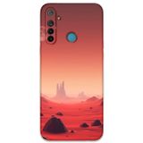 Gramaphone Realme 5İ Uyumlu Uzay Desenli Telefon Kılıfı + Ekran Koruyucu - 5859